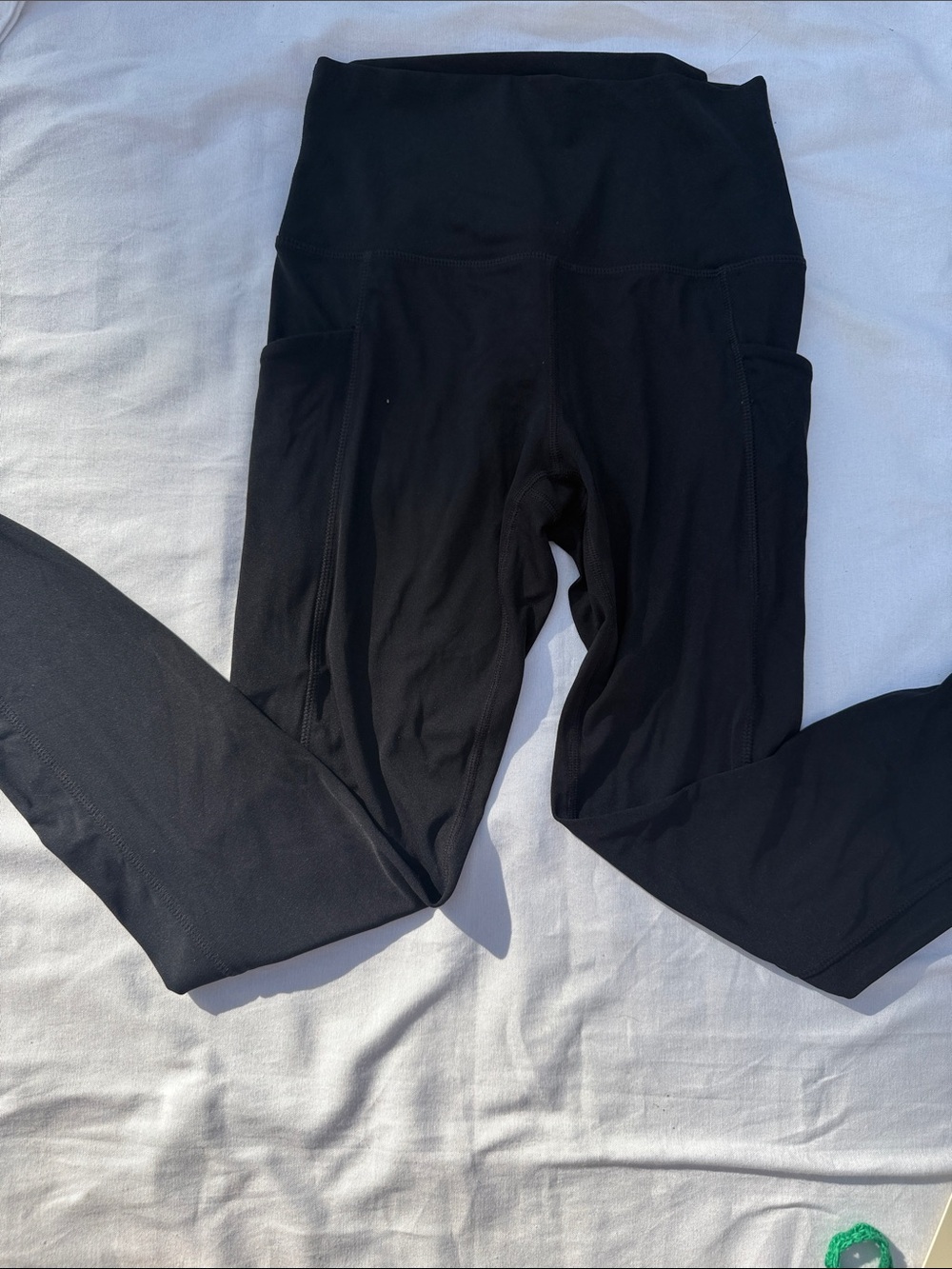 Local Girl Outfitters Black High-Waist Leggings with Side Pockets